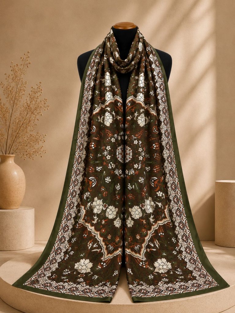 Riva Pamuklu Soft Şal-Çini 09