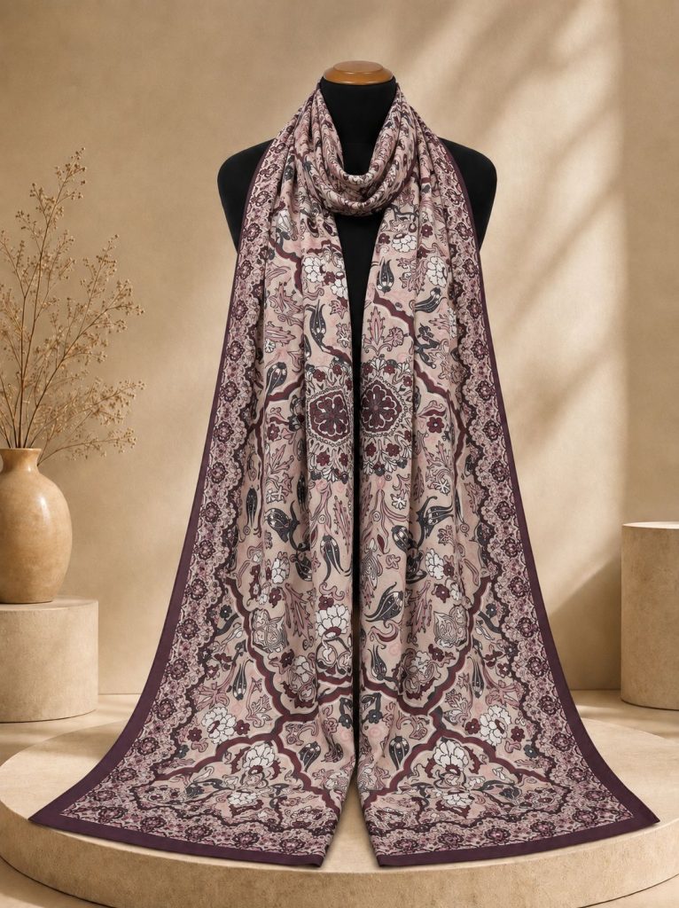 Riva Pamuklu Soft Şal-Çini 05