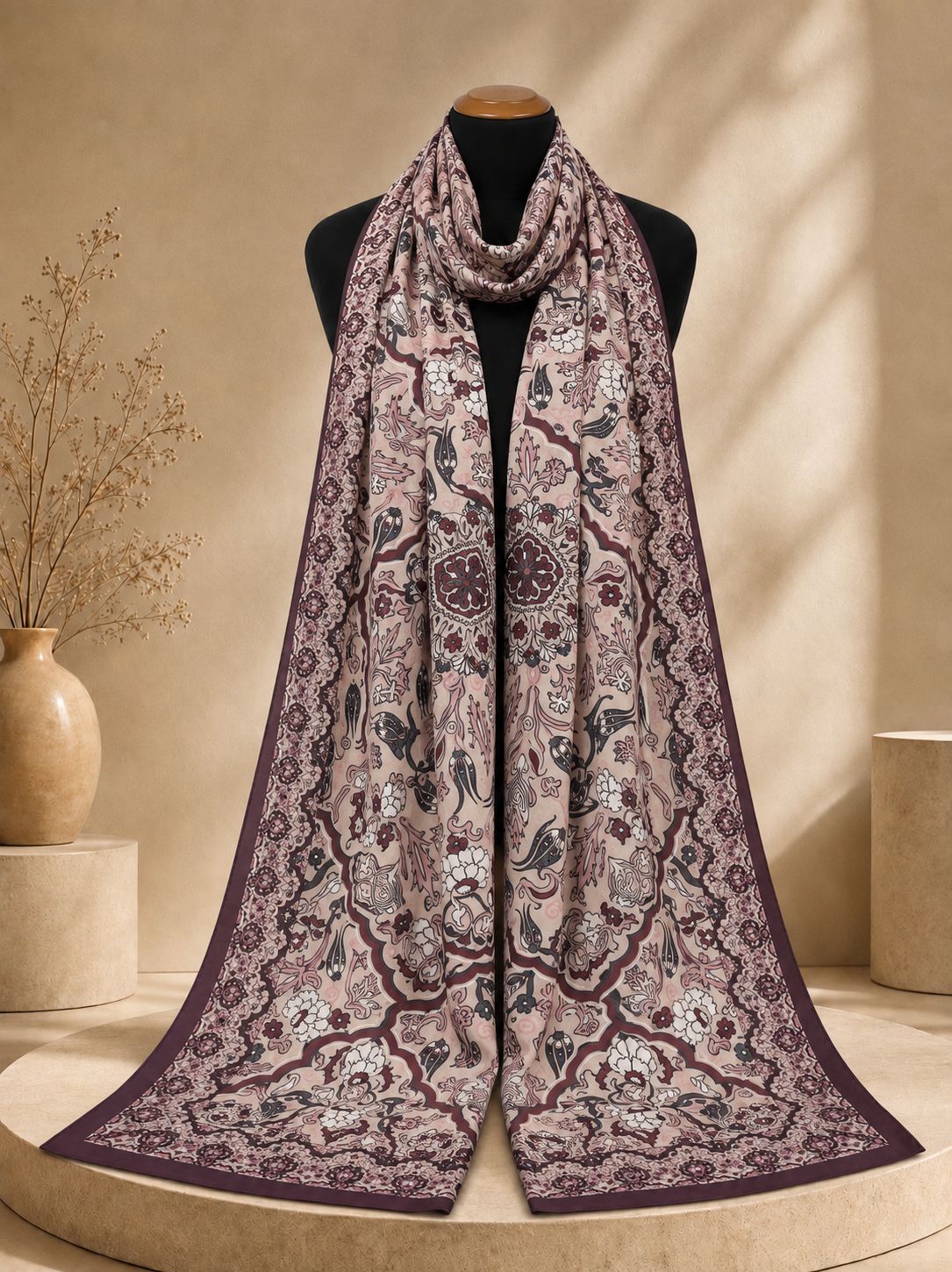 Riva Pamuklu Soft Şal-Çini 05