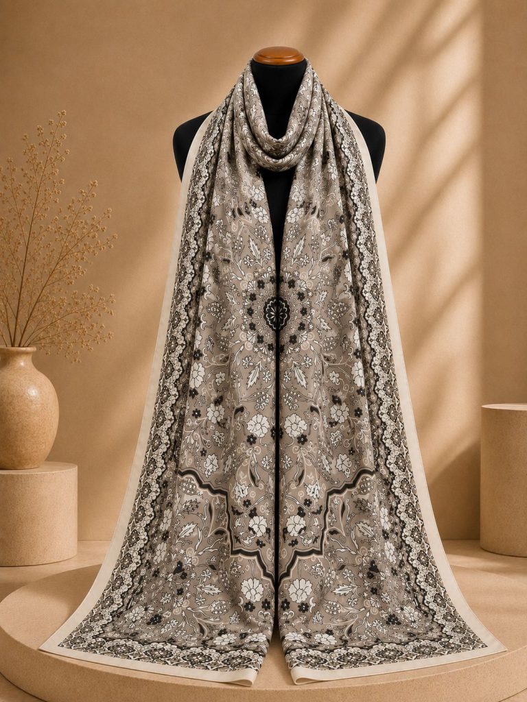 Riva Pamuklu Soft Şal-Çini 03