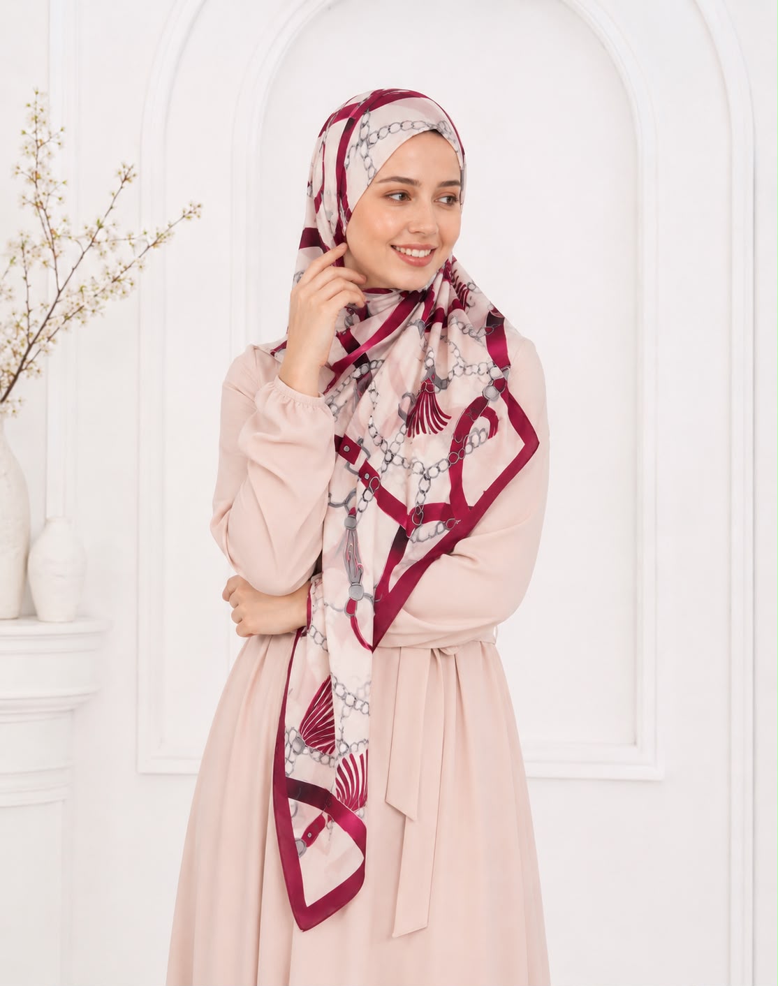 Riva Pamuklu Soft Şal Zincir 04