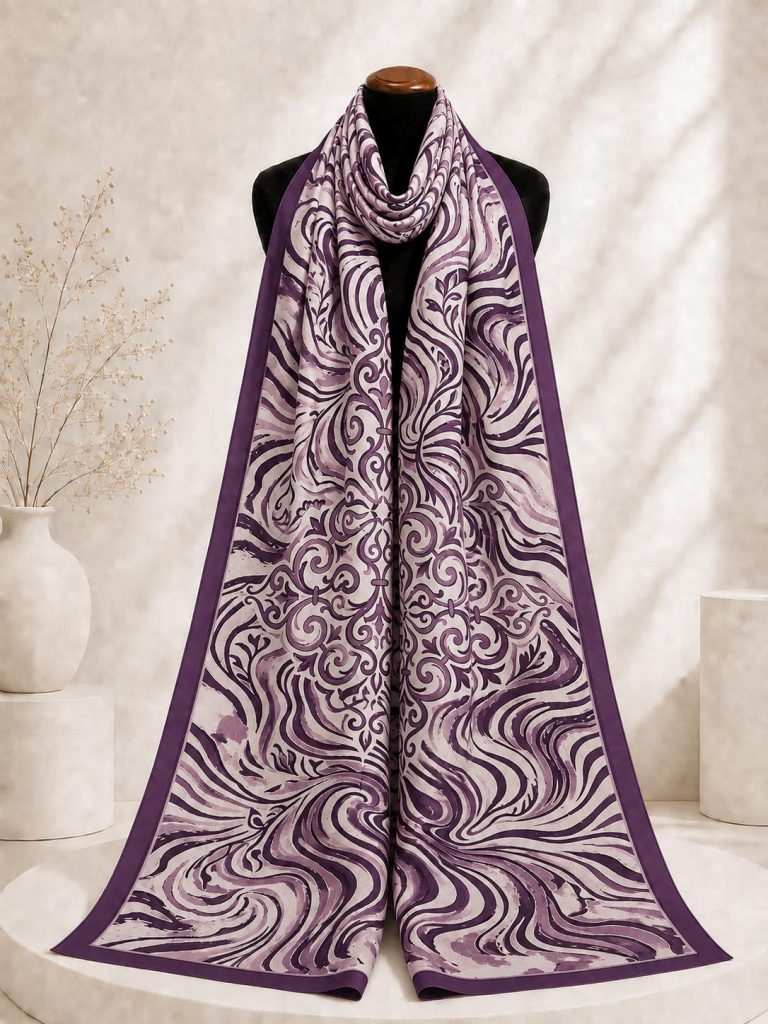 Riva Pamuklu Soft Şal Vintage 05