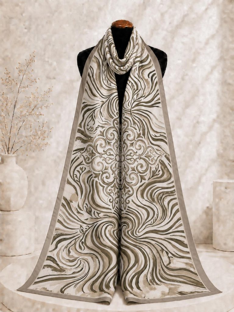 Riva Pamuklu Soft Şal Vintage 11