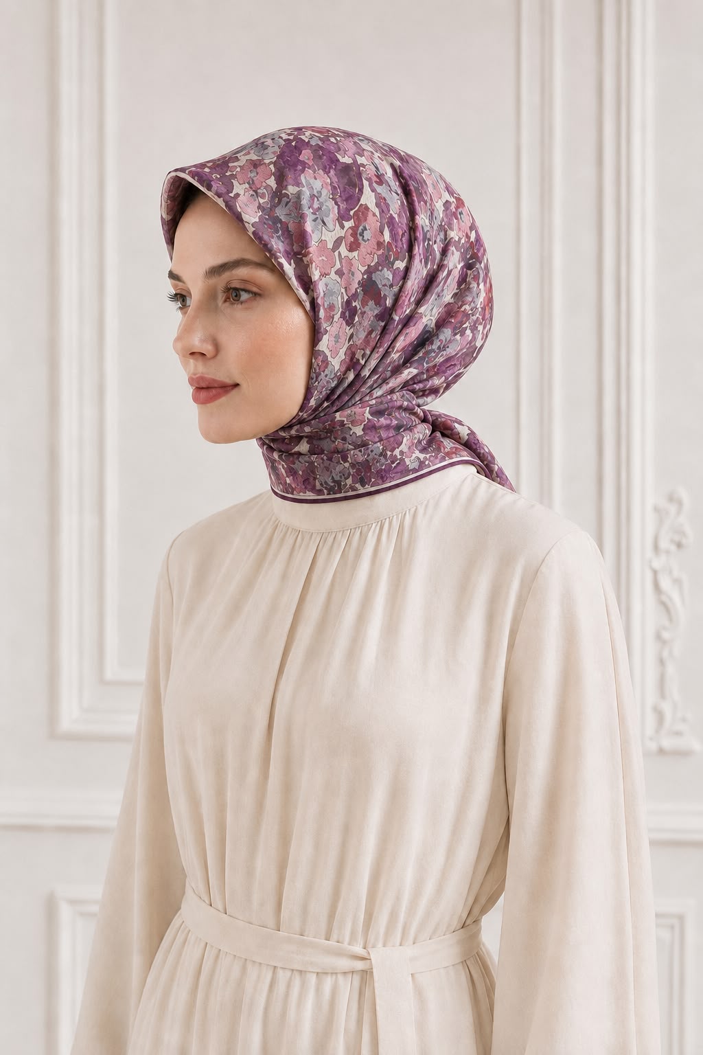 Riva Pamuk Eşarp Clear 03