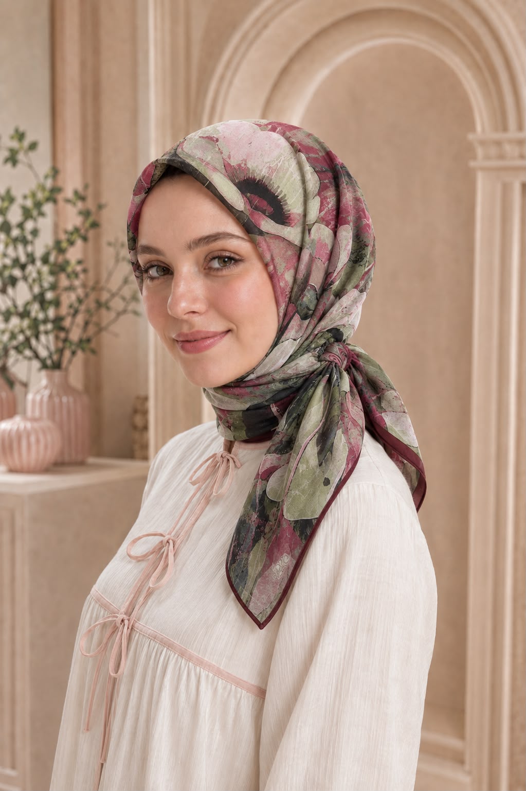 Riva Pamuk Eşarp Feza 06