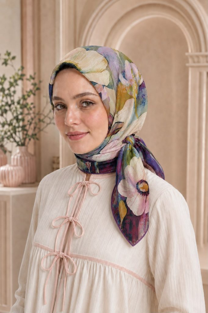 Riva Pamuk Eşarp Feza 04