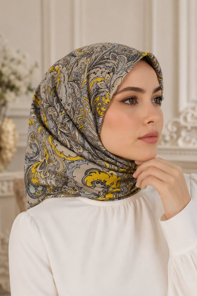Riva Pamuk Eşarp Arya 04