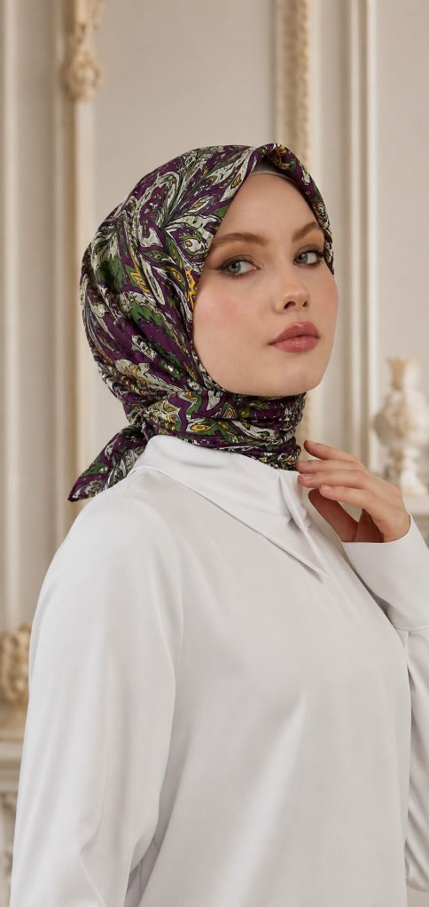 Riva Pamuk Eşarp Arya 08