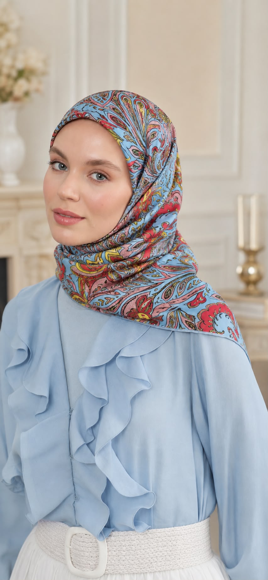 Riva Pamuk Eşarp Arya 11