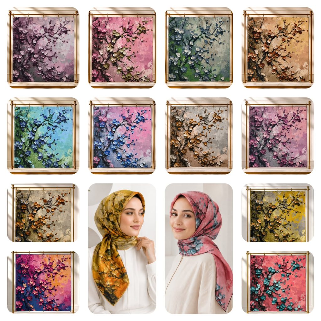 Riva Eşarp – Van Gogh 14’Lü Set