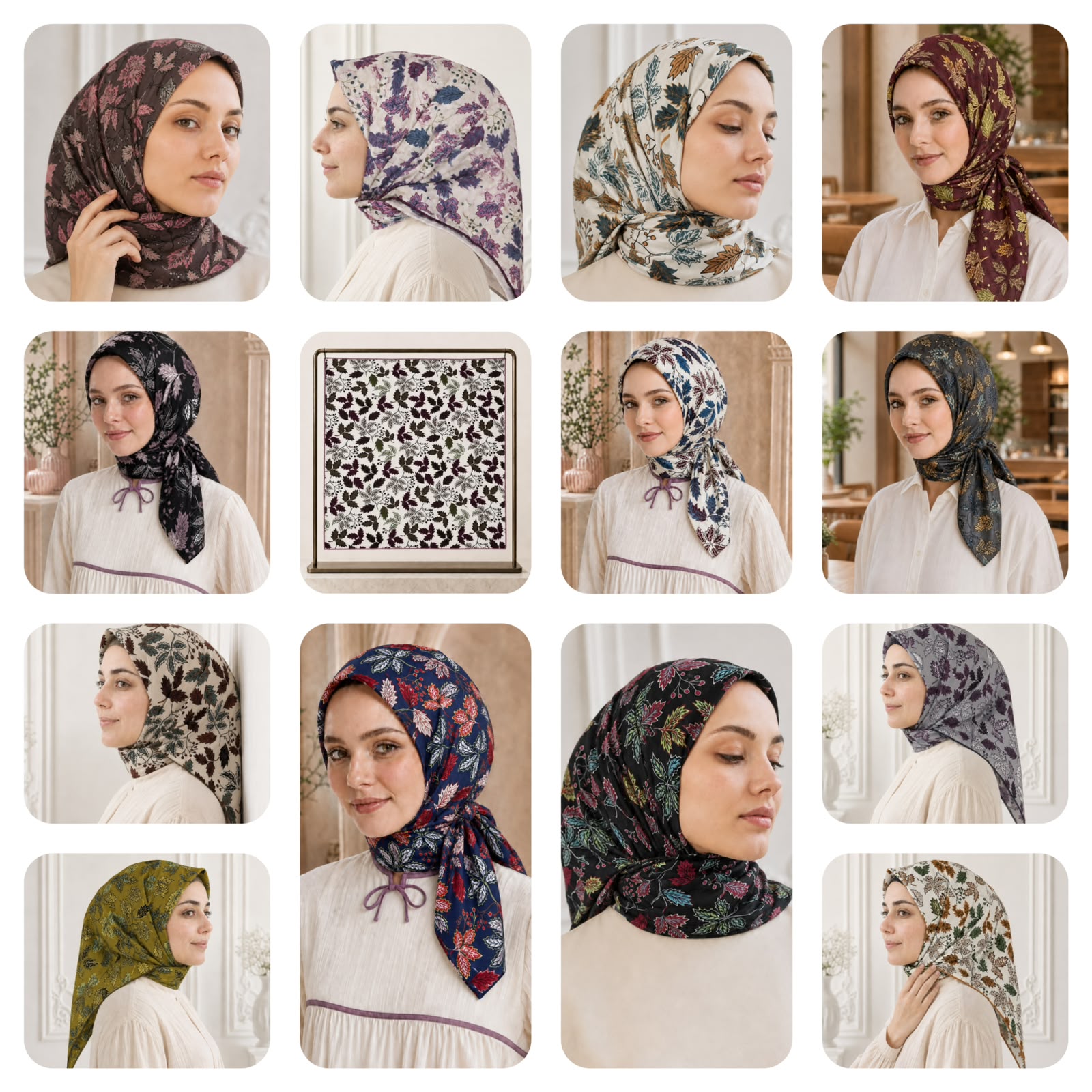 Riva Eşarp - Efsun 14'Lü Set