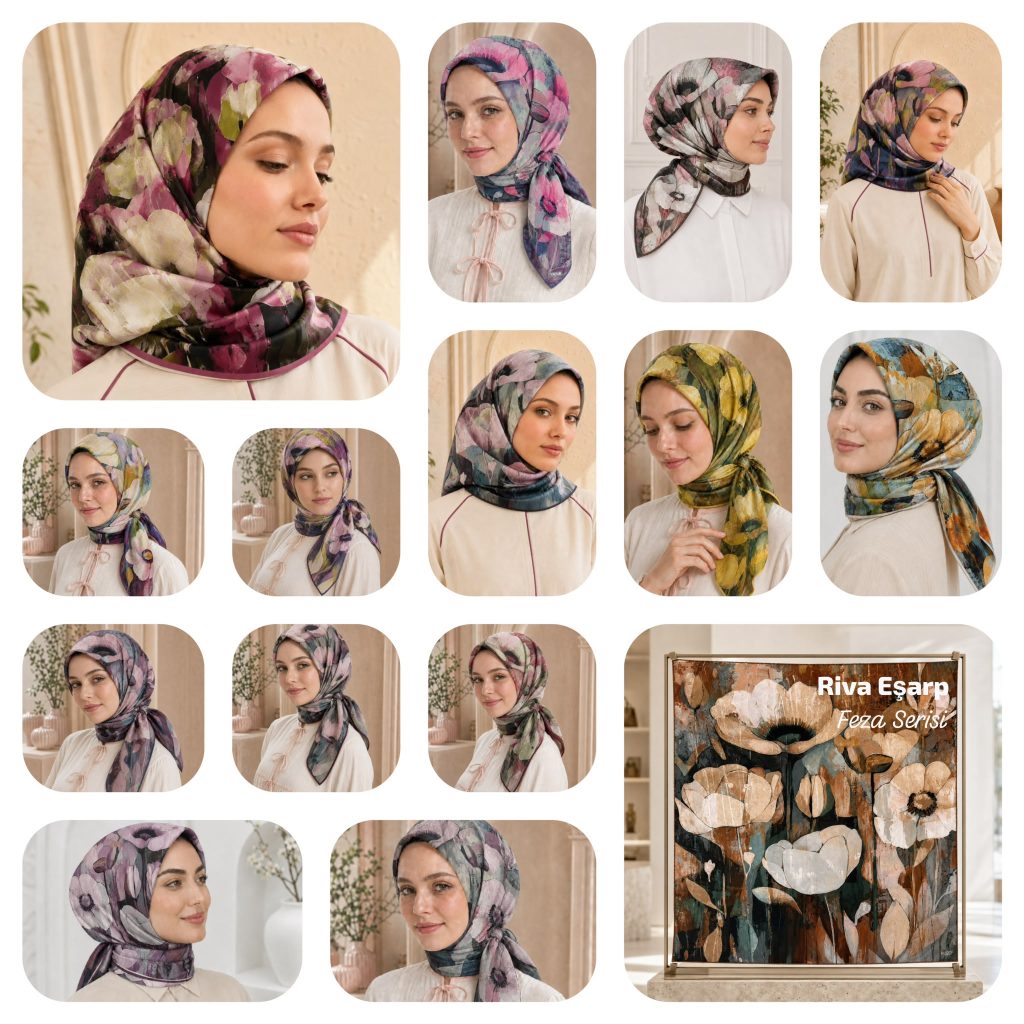 Riva Eşarp – Feza 13’Lü Set