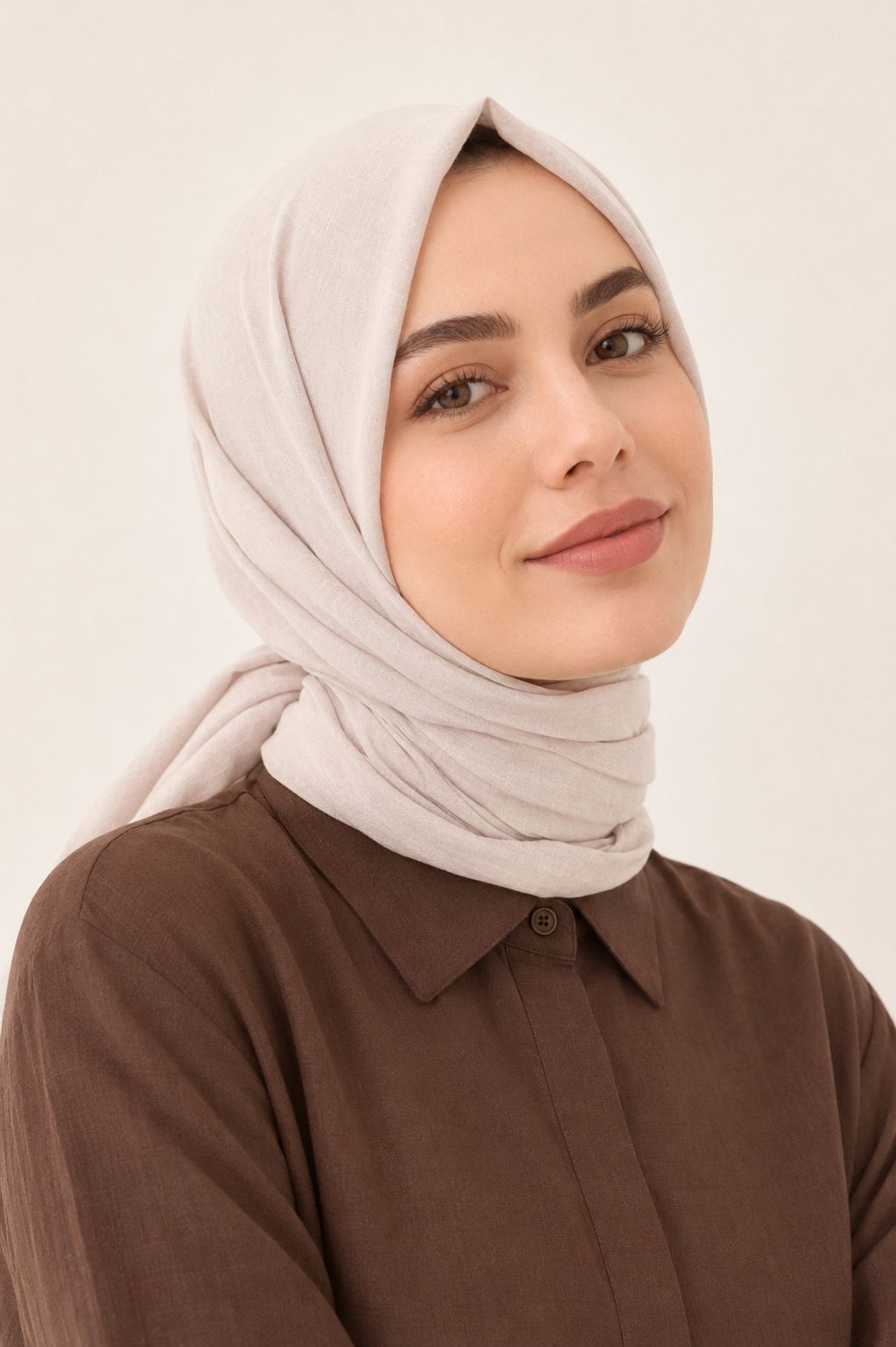 Rami Eşarp - Bej