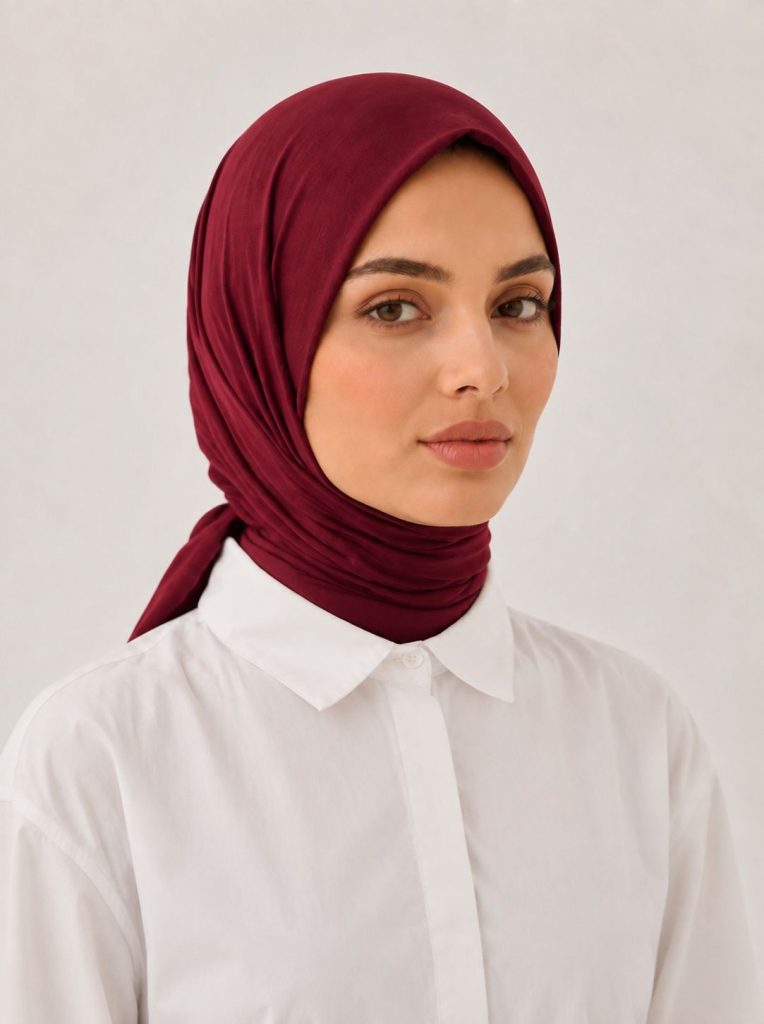 Rami Eşarp – Bordo